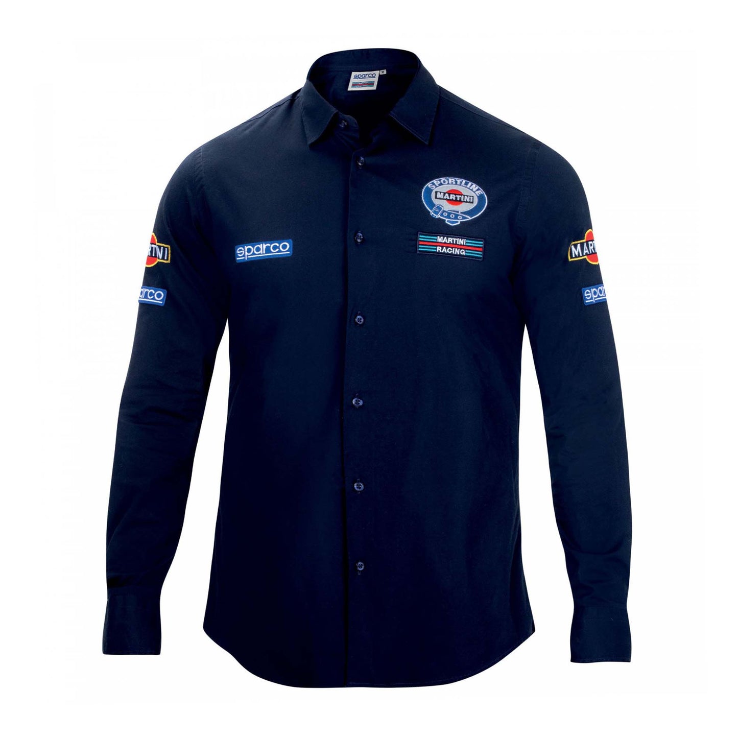 Sparco Martini Long Button Shirt - Shifted Motorsports