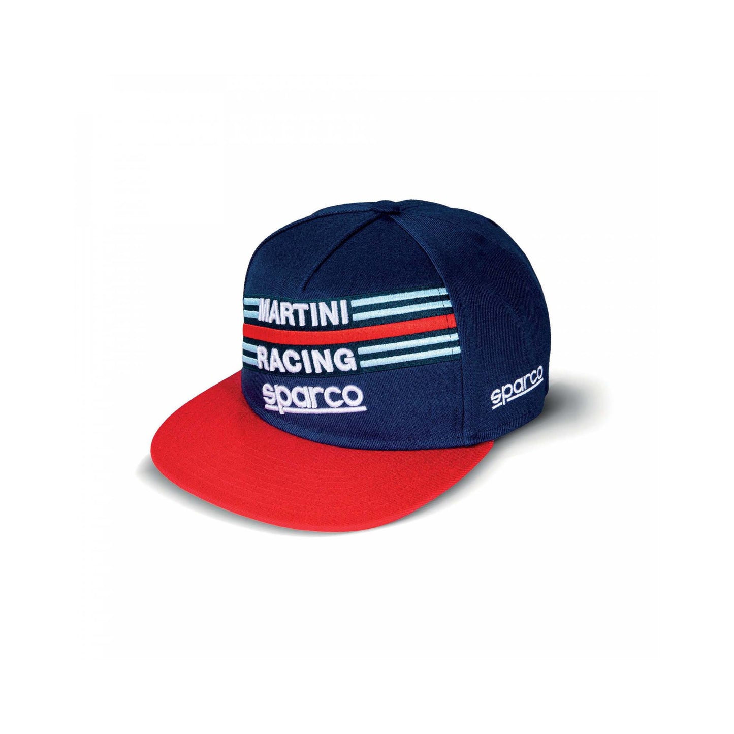 Sparco Martini Flat Visor Cap - Shifted Motorsports