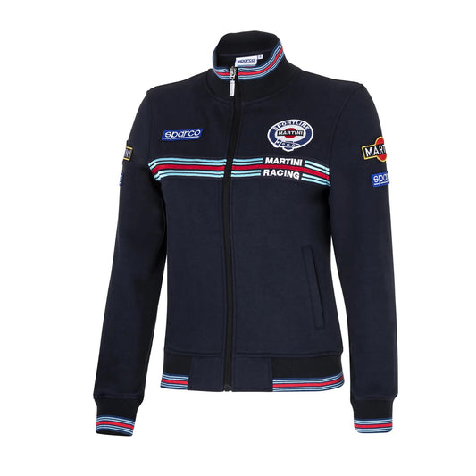 Sparco Martini Ladies Full Zip Sweatshirt - Shifted Motorsports