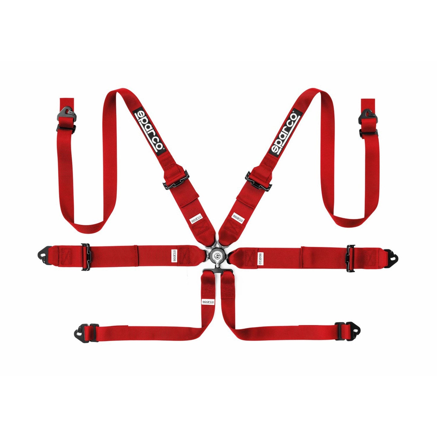 Sparco FIA Hans Racer 6-Point Racing Harness - Shifted Motorsports