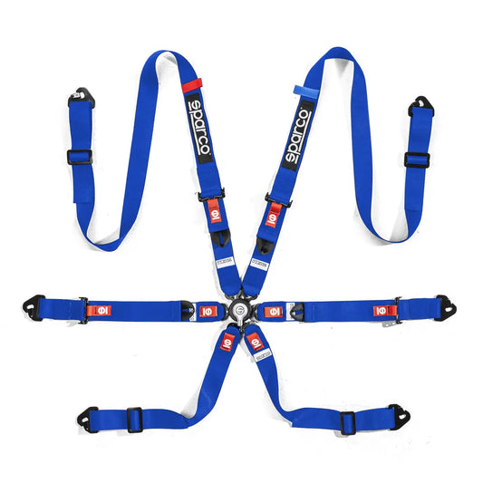 Sparco FIA Prime H-2 Competition Pull-Up Racing Harness - Shifted Motorsports