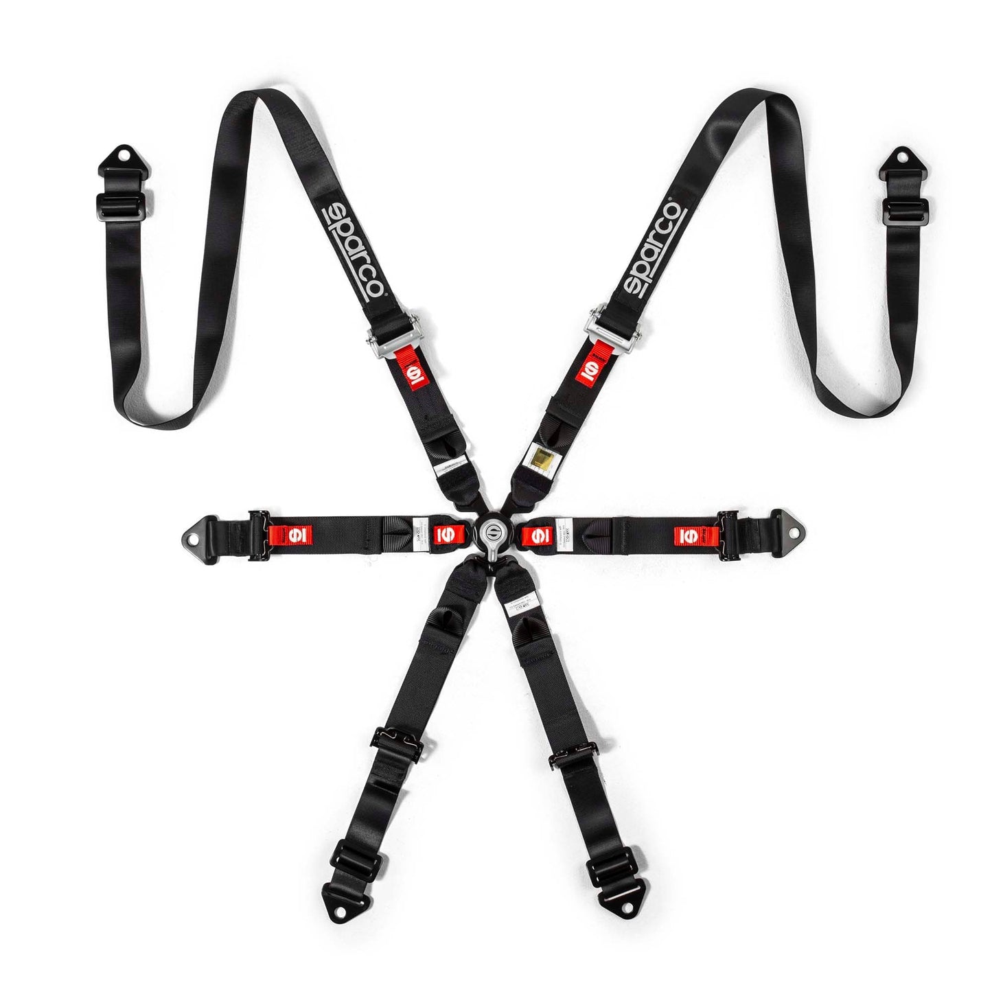 Sparco FIA Prime H-8 Endurance 6-Point Racing Harness - Shifted Motorsports