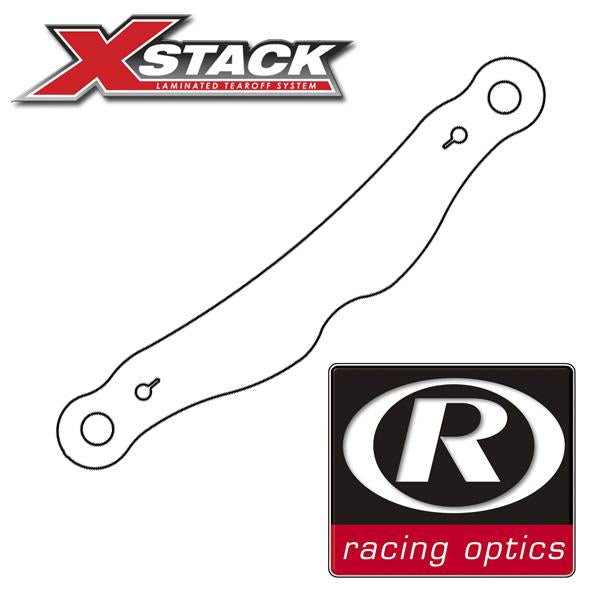 Racing Optics XStack Laminated Tear Offs - Bell 289 Shield (Vador) - Shifted Motorsports