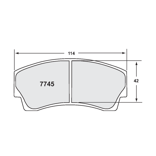 PFC Radical SR3 / RXC / PR6 Front & Rear Brake Pads - 01 Compound - 7745.01.16.44