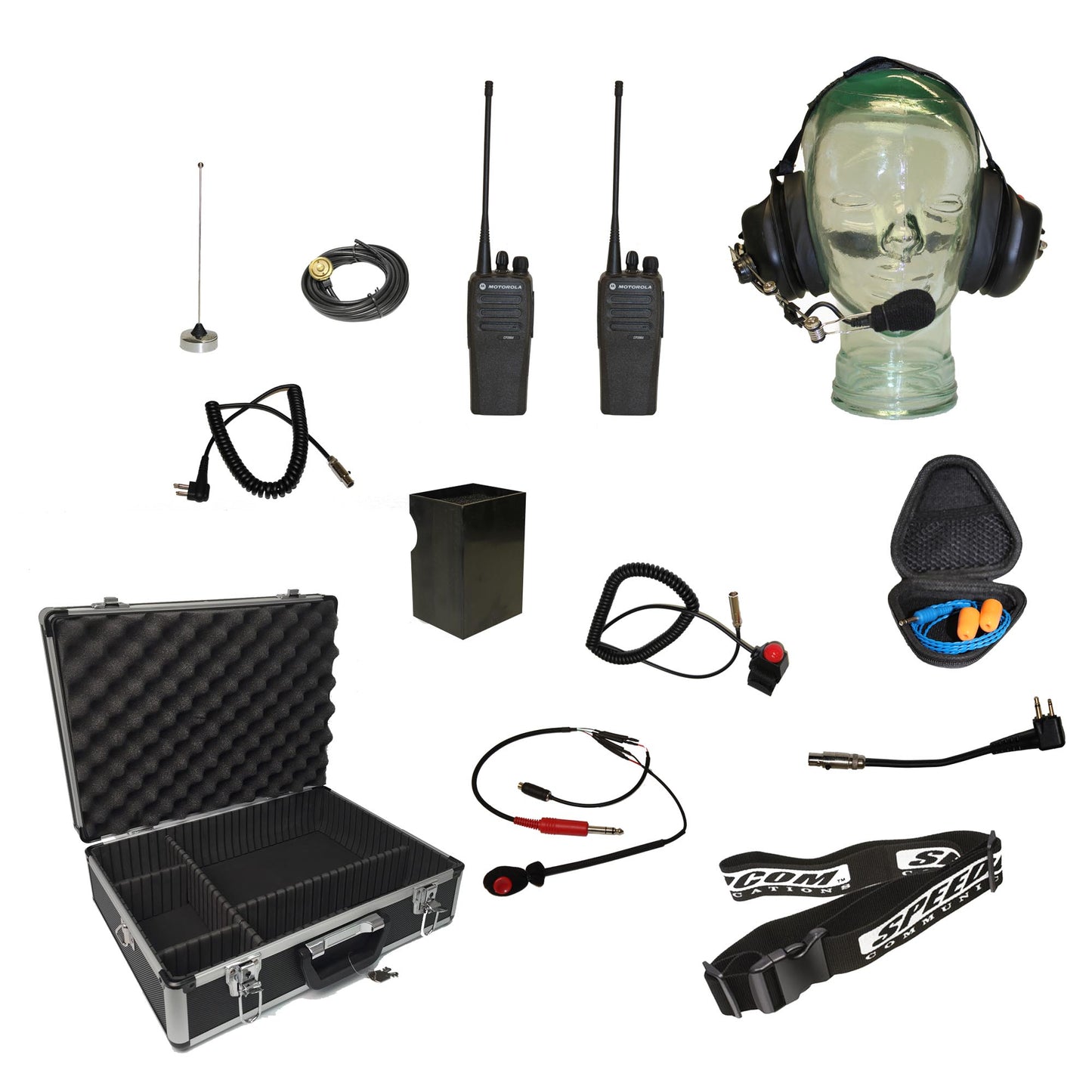 Motorola CP200D Radio System - IMSA Long Track - Shifted Motorsports