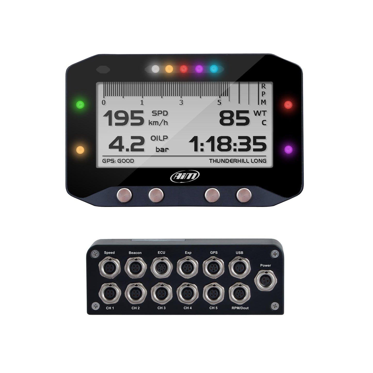 AIM EVO4S Data Logger - GS-Dash, 4M - Shifted Motorsports
