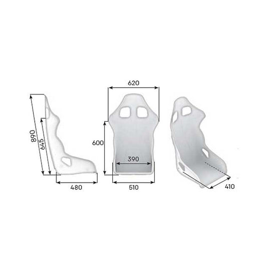 OMP WRC-R Racing Seat