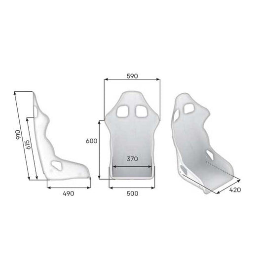 OMP ARS-R Racing Seat