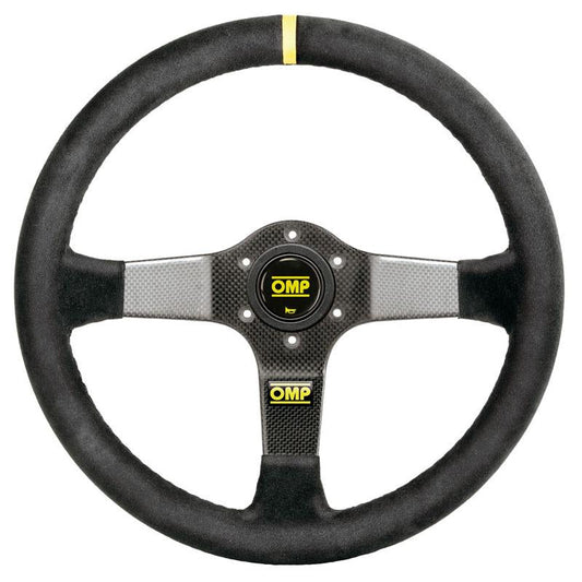OMP 350 Carbon D Steering Wheel - Shifted Motorsports