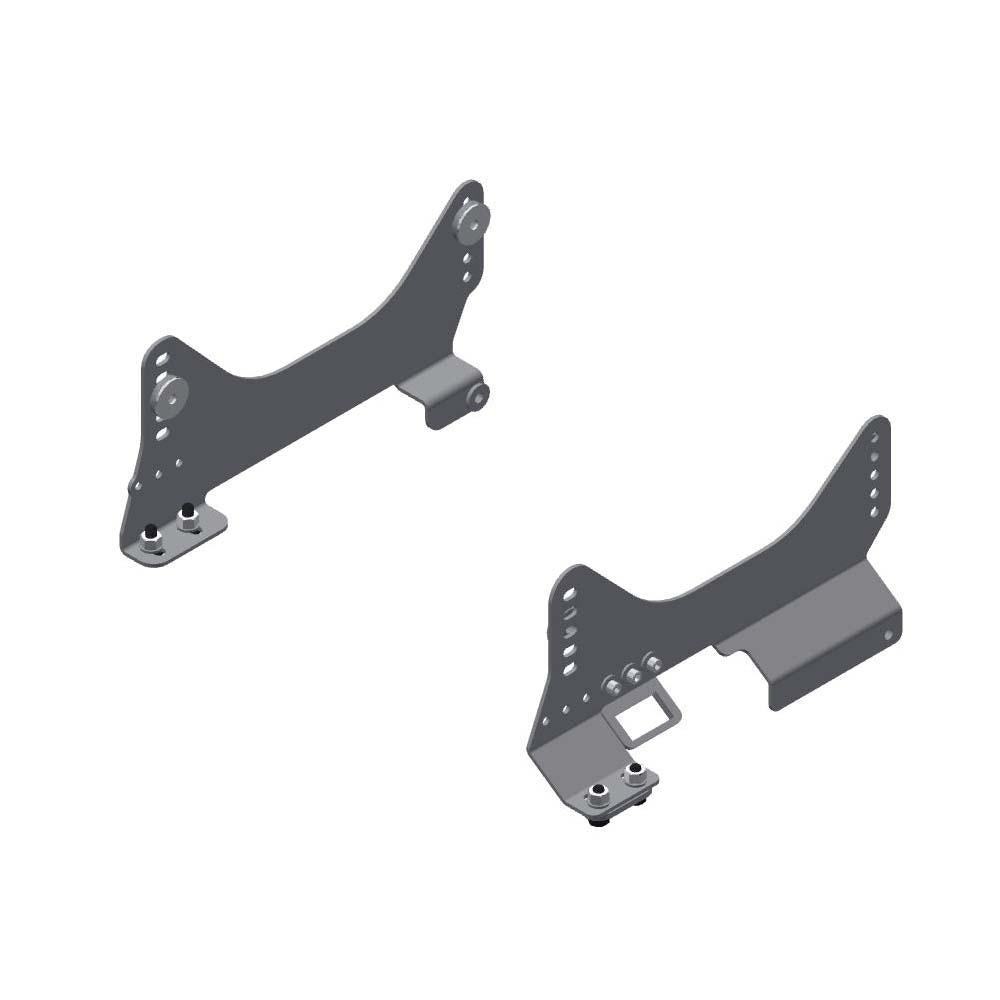 Brey Krause R-9223 Passenger Seat Side Mount Adapter - BMW E46/E85/E86, Narrow/Medium Width - Shifted Motorsports