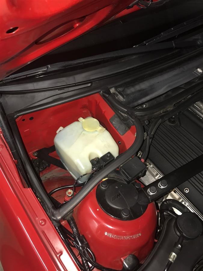 Brey Krause R-9232 Washer Tank Relocation Bracket - BMW E46 - Shifted Motorsports