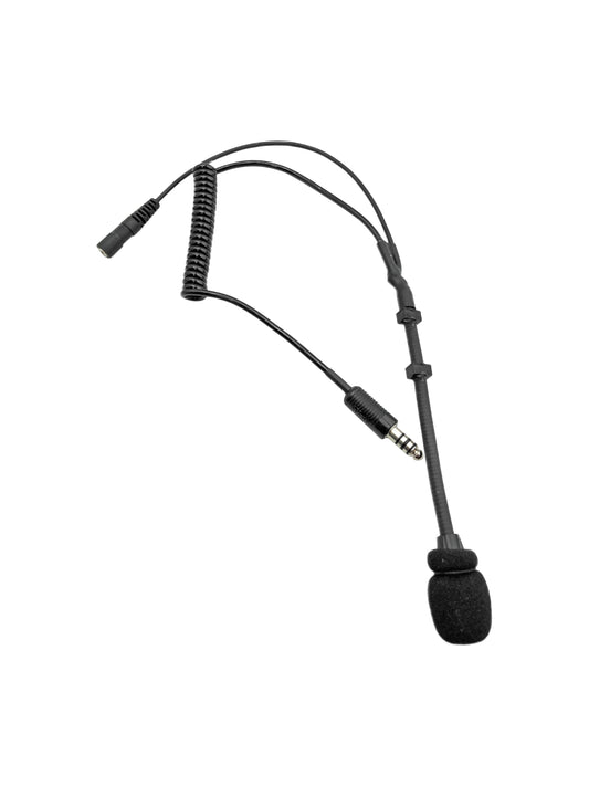 Schuberth 3.5mm Ear Buds & Boom Mic - IMSA - Shifted Motorsports