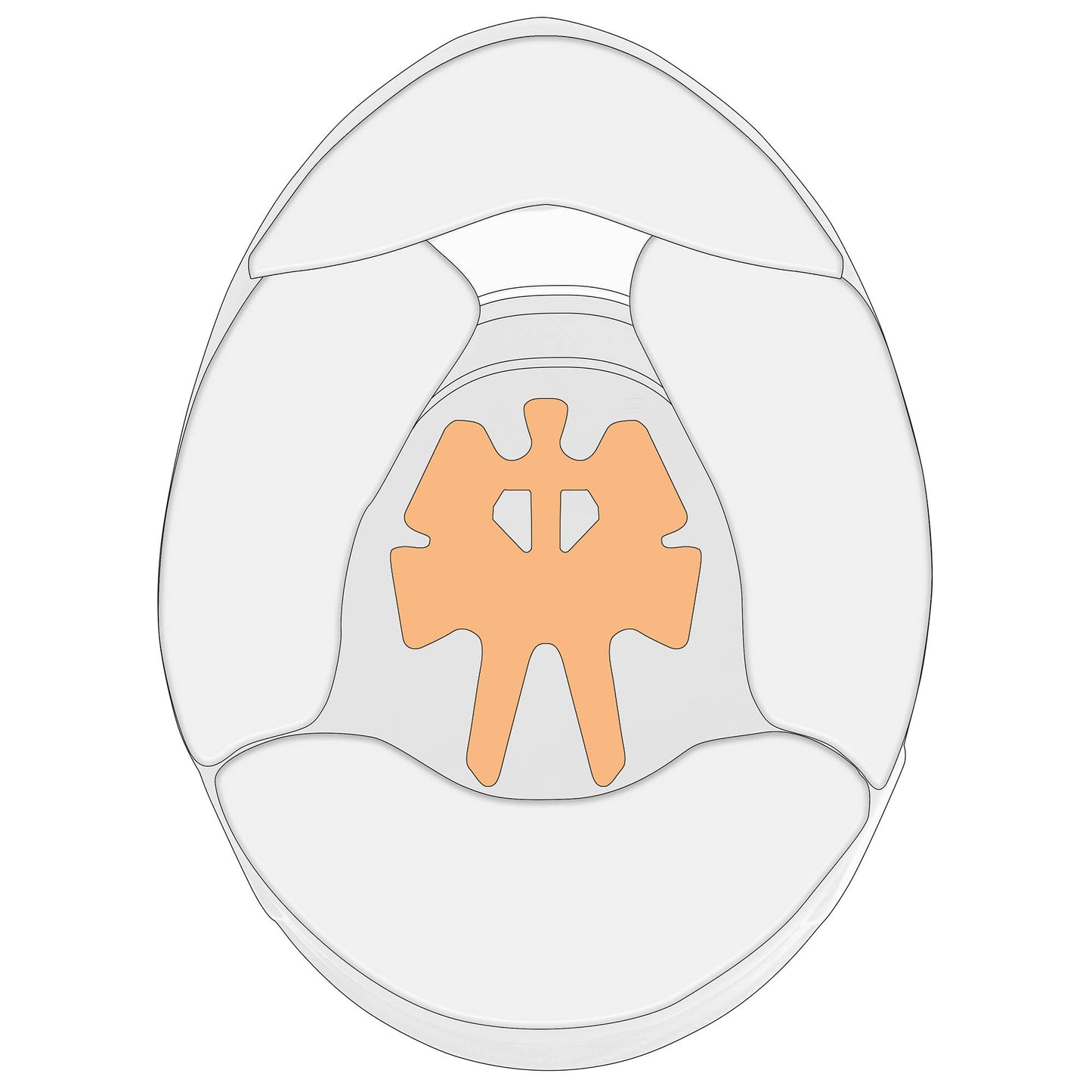 Schuberth Replacement Crown Pad - Shifted Motorsports