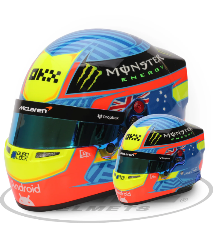 Bell Oscar Piastri 2024 Mini Helmet - Shifted Motorsports
