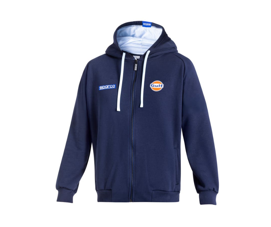 Sparco Gulf Hooded Full Zip Sweatshirt - Shifted Motorsports