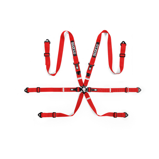 Sparco Competition H-2 Endurance 6-Point Racing Harness - Shifted Motorsports