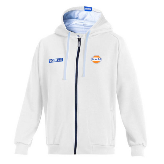 Sparco Gulf Hooded Full Zip Sweatshirt - Shifted Motorsports