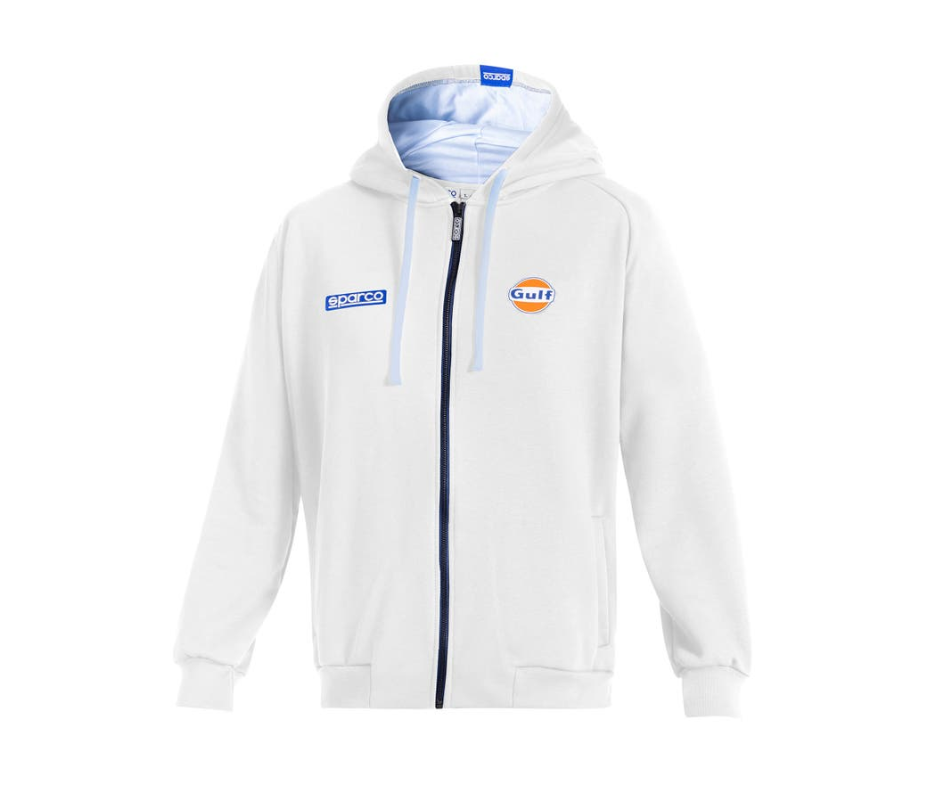 Sparco Gulf Hooded Full Zip Sweatshirt - Shifted Motorsports