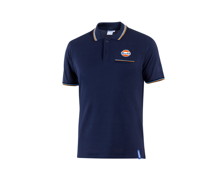 Sparco Gulf Polo Piquet Pocket Shirt - Shifted Motorsports