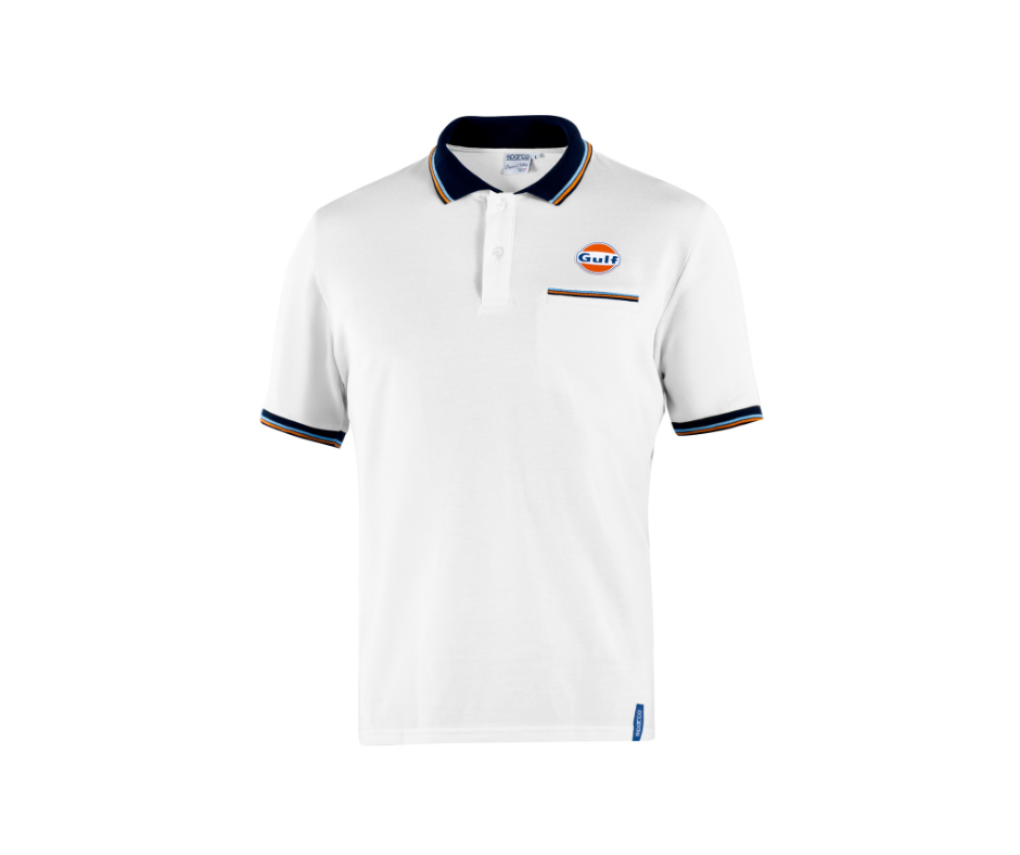 Sparco Gulf Polo Piquet Pocket Shirt - Shifted Motorsports