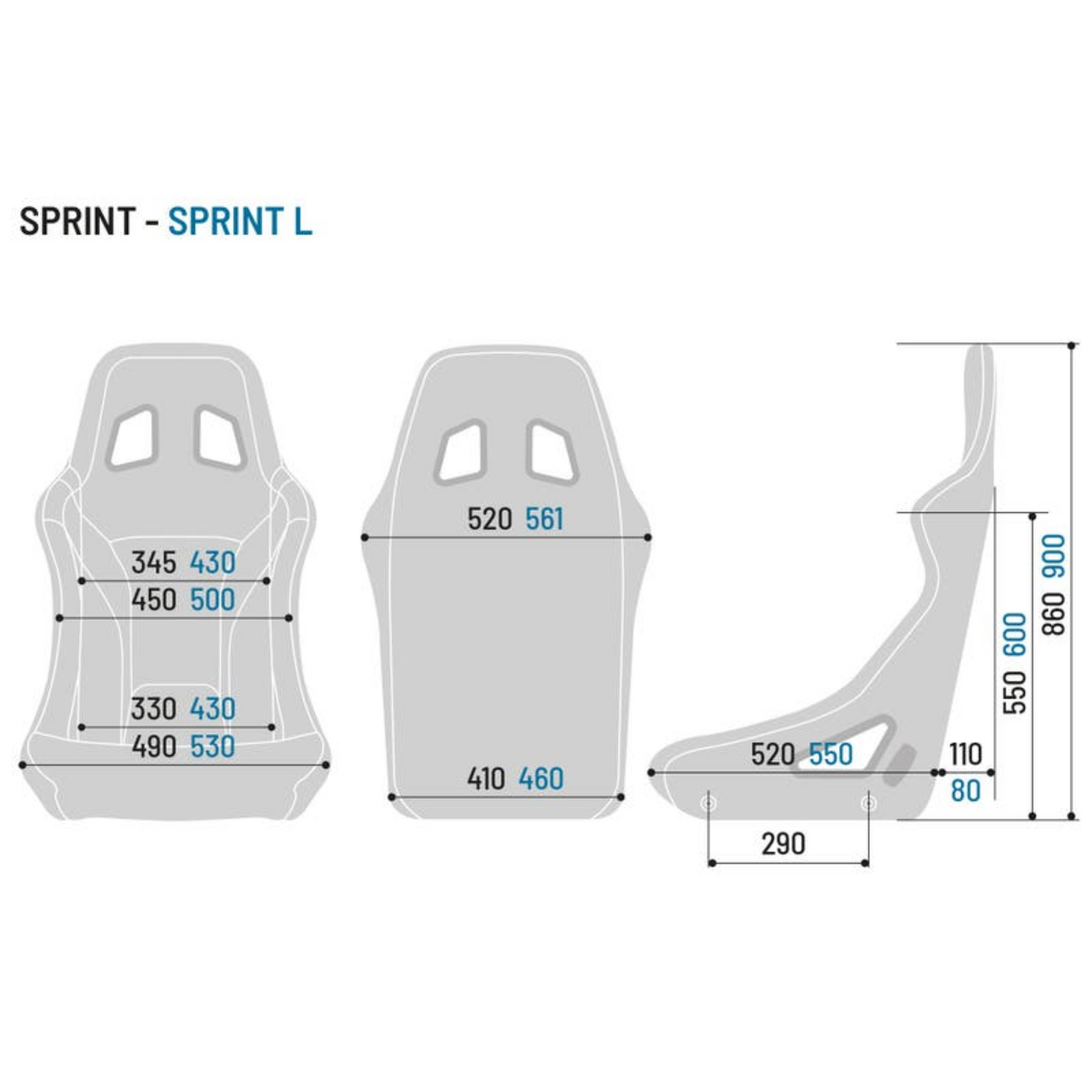 Sparco Sprint+ Racing Seat - Shifted Motorsports