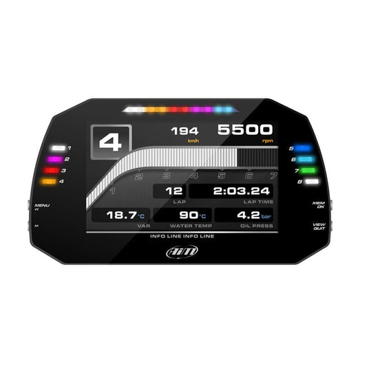 AIM MXG 1.3 Dash Data Logger - Shifted Motorsports