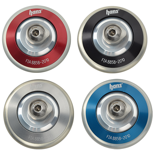 Hans Pro Post Anchor Set - For M6 Threaded Helmets - Shifted Motorsports