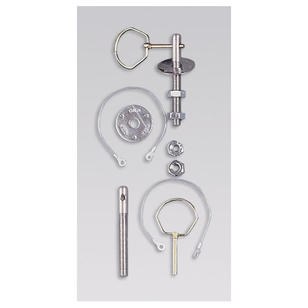 OMP EB/489 Stainless Steel Hood Pin Set - Shifted Motorsports