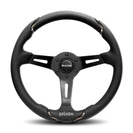 Momo Gotham Steering Wheel - Shifted Motorsports