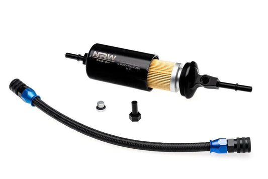 NRW Design E9X M3 S65 Inline Fuel Filter Kit - Shifted Motorsports