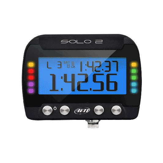 AIM Solo 2 DL GPS Laptimer - RS232/CAN - Shifted Motorsports