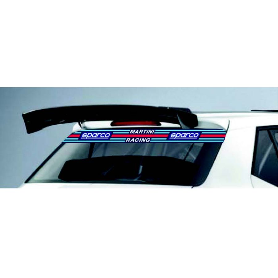 Sparco Martini Rear Window Decal - Shifted Motorsports