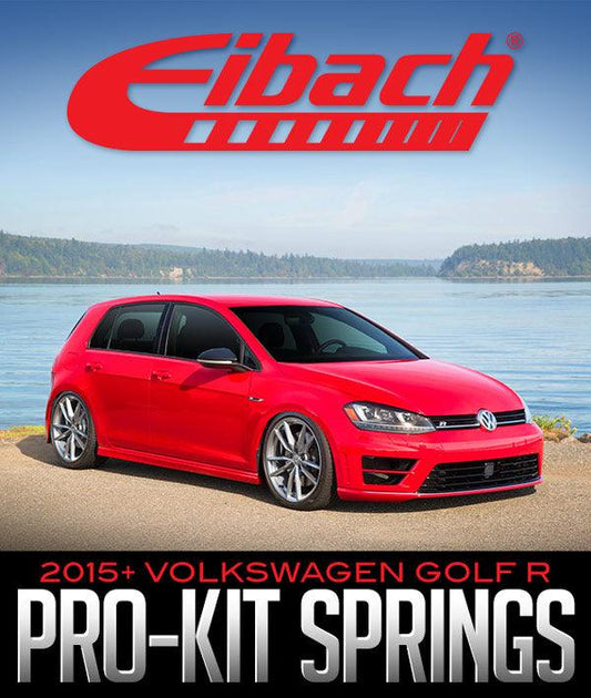 Eibach PRO-KIT Lowering Springs: 2015+ Volkswagen Golf R - Shifted Motorsports