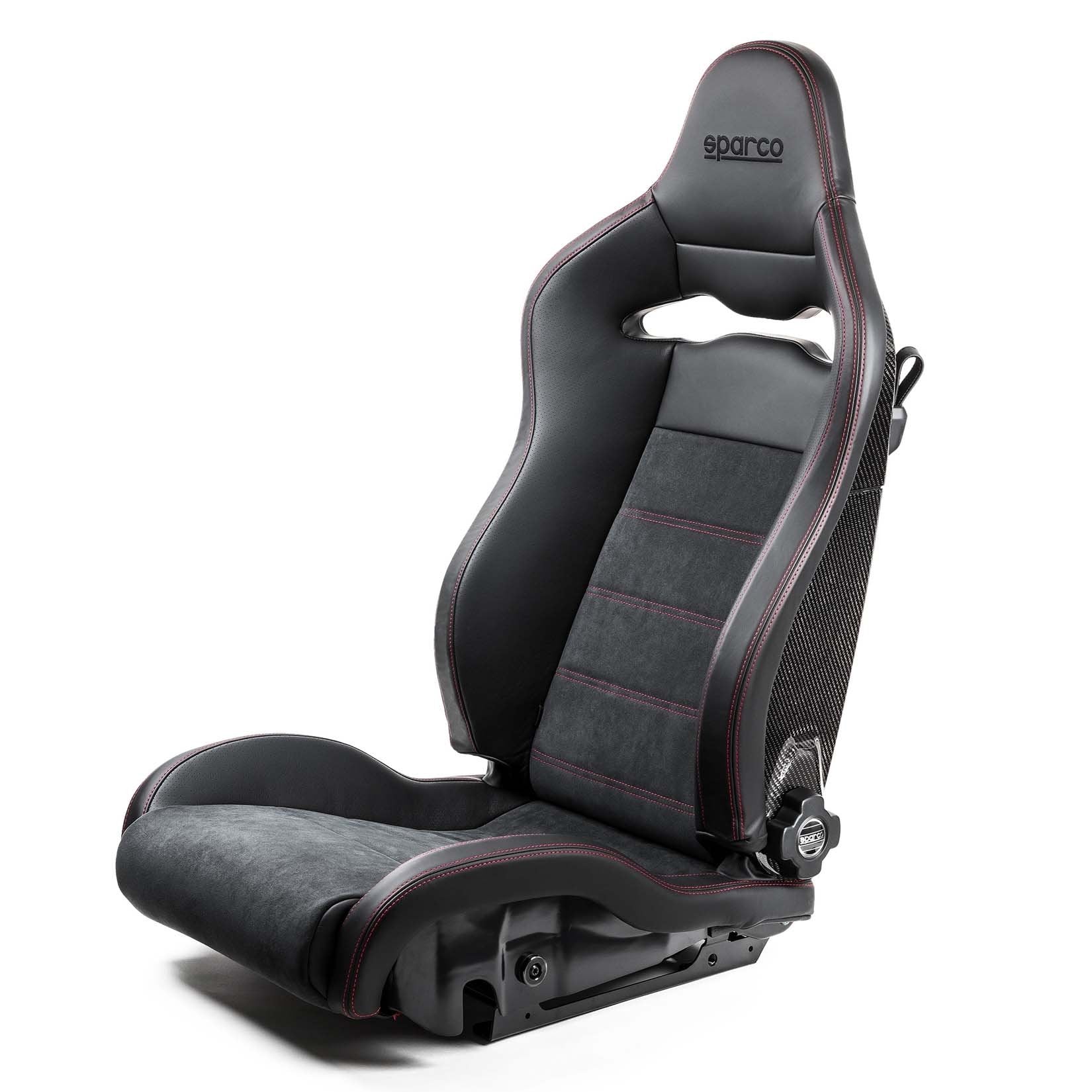 Sparco SPX Special Edition Seat (Matte, Black/Red, Left) - Shifted Motorsports