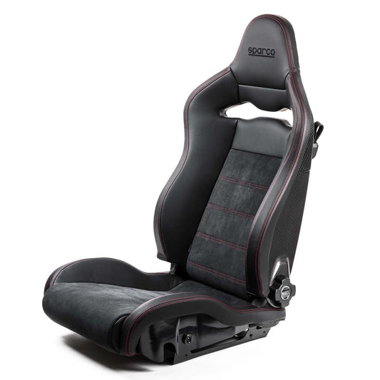 Sparco SPX Special Edition Seat (Matte, Black/Red, Left) - Shifted Motorsports