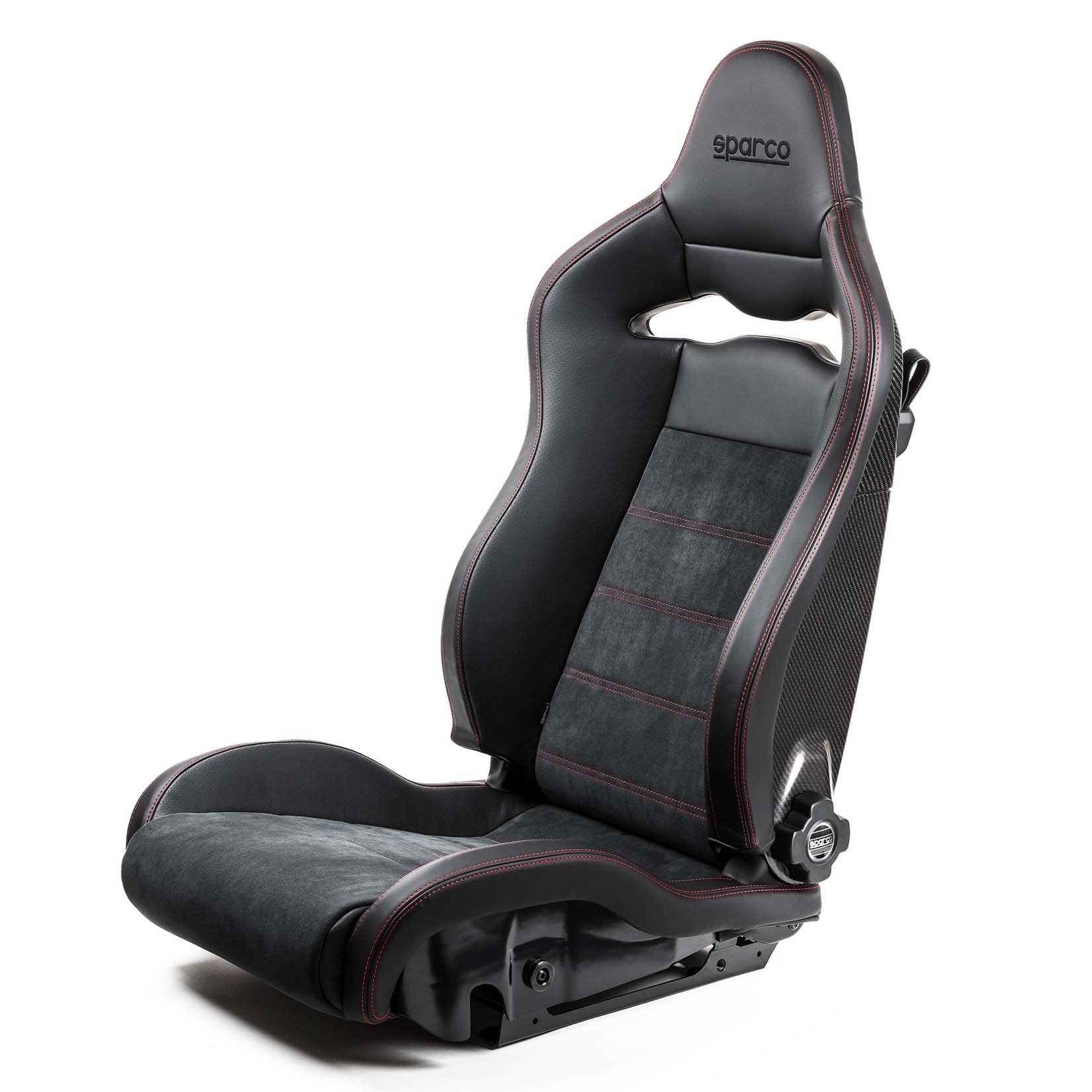 Sparco SPX Special Edition Seat (Matte, Black/Red, Left) - Shifted Motorsports