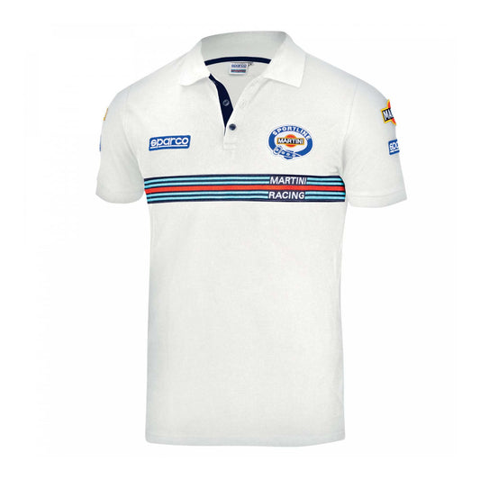 Sparco Martini Replica Patch Polo Shirt - Shifted Motorsports