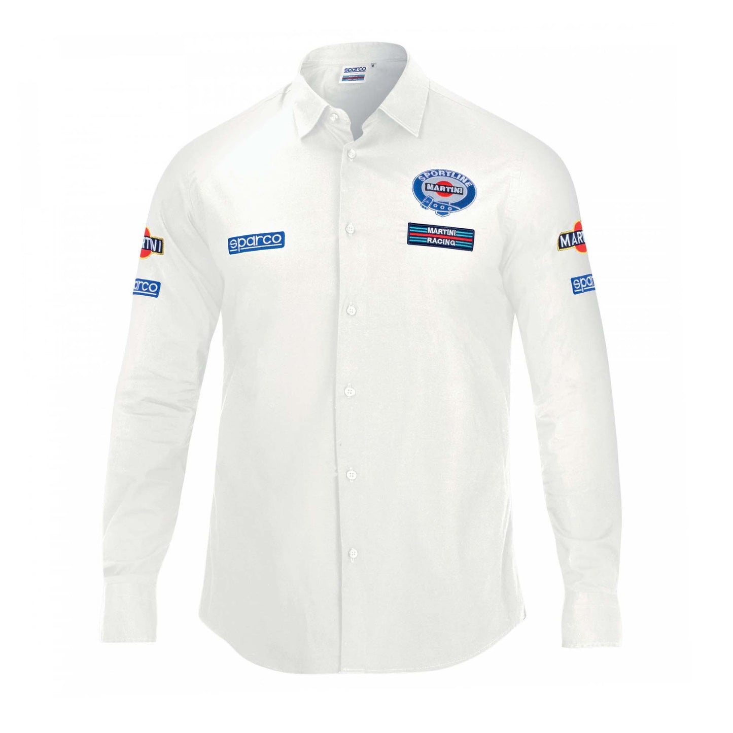 Sparco Martini Long Button Shirt - Shifted Motorsports