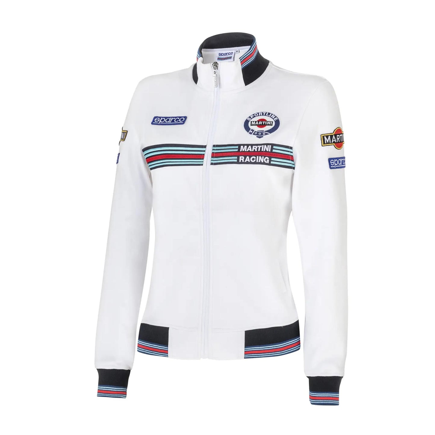 Sparco Martini Ladies Full Zip Sweatshirt - Shifted Motorsports