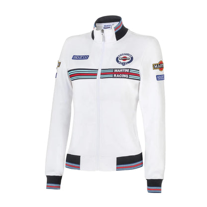 Sparco Martini Ladies Full Zip Sweatshirt - Shifted Motorsports
