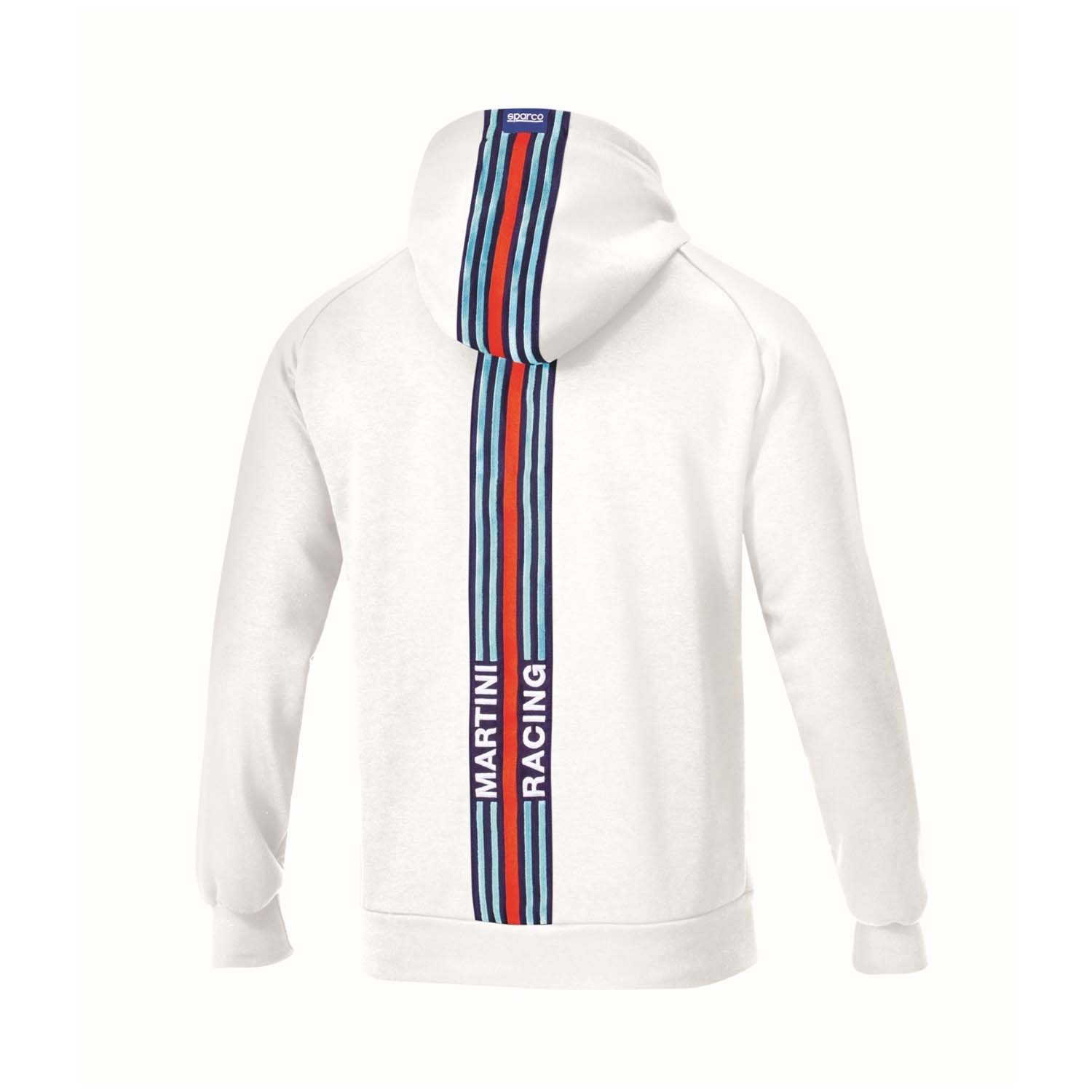 Sparco Martini Big Stripes Hooded Sweatshirt - Shifted Motorsports