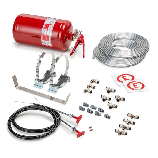Sparco AFFF Steel Mechanical Fire System - 4.25 Liter - Shifted Motorsports