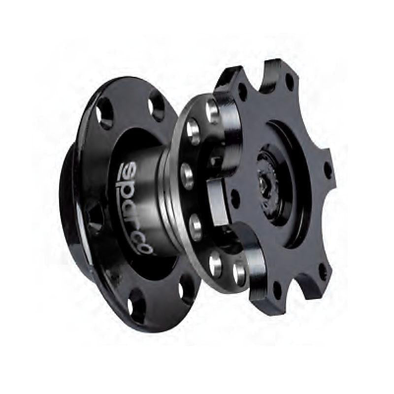 Sparco Steering Wheel Quick Release - Bolt-On Style - Shifted Motorsports