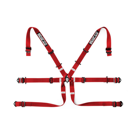 Sparco FIA Formula 6-Point Racing Harness - Shifted Motorsports
