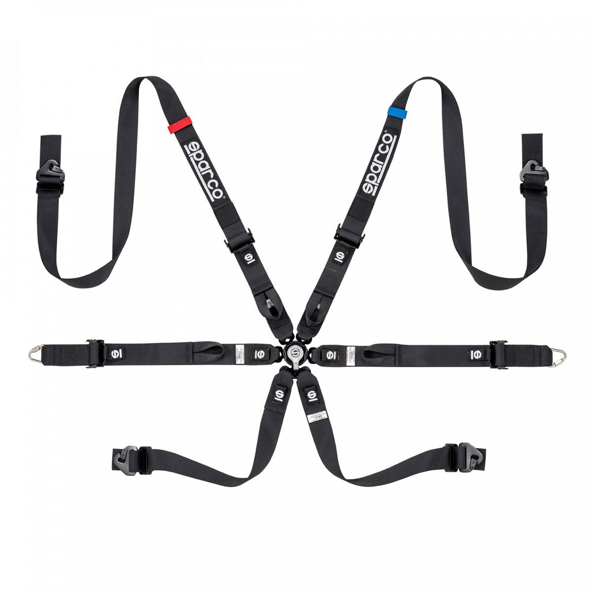 Sparco FIA Prime H-7 6-Point Racing Harness - Shifted Motorsports
