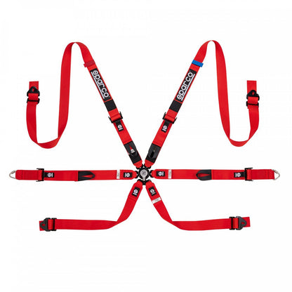 Sparco FIA Prime H-7 6-Point Racing Harness - Shifted Motorsports