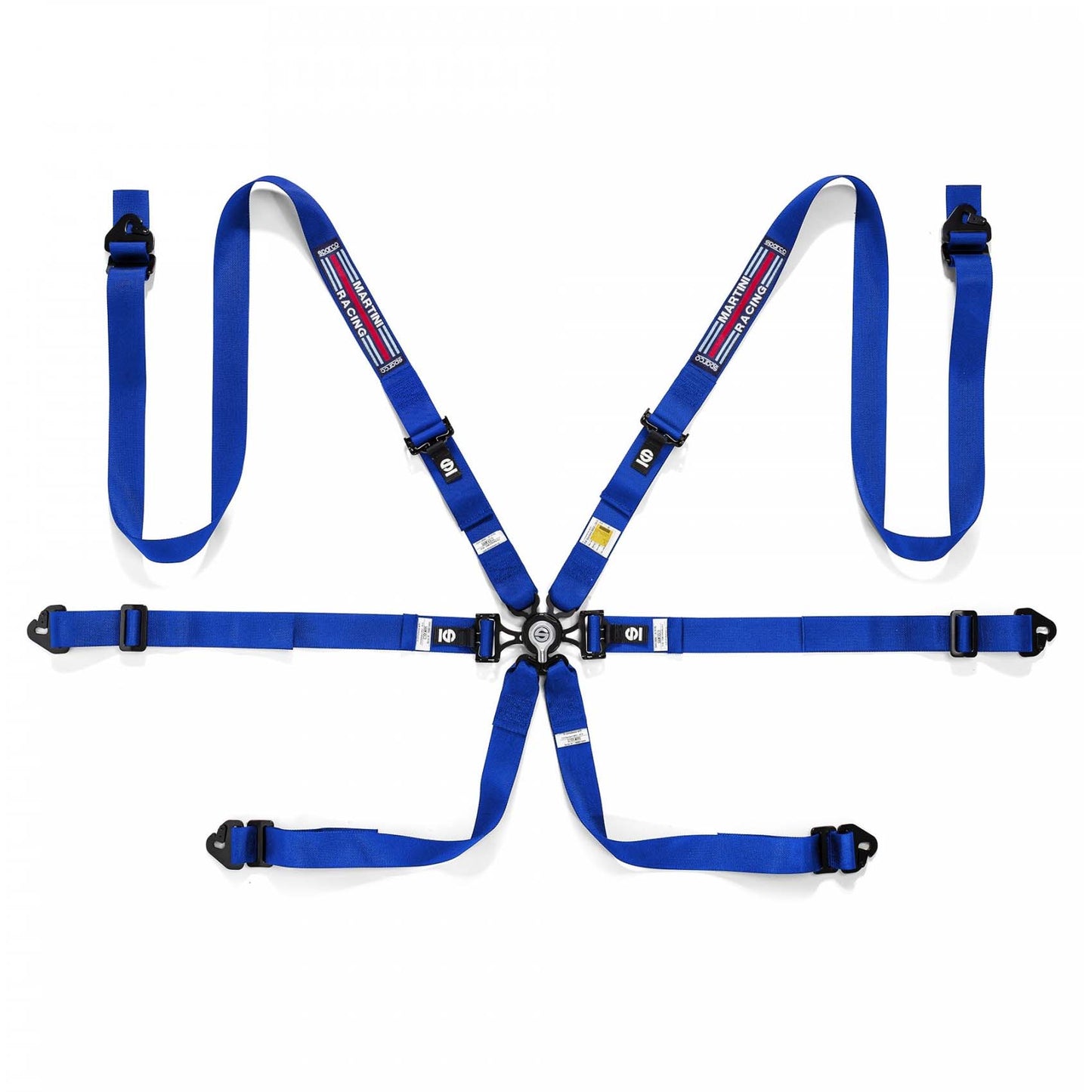 Sparco Martini FIA Hans Endurance 6-Point Racing Harness - Shifted Motorsports
