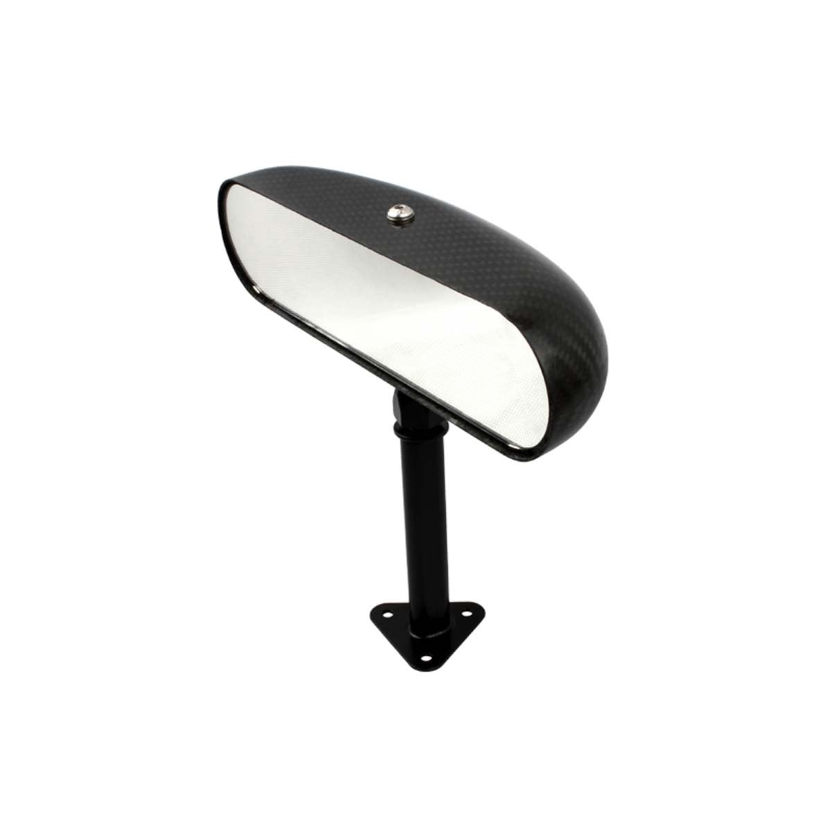 SPA Technique Center Post Convex Carbon Sports Car Mirror - Shifted Motorsports