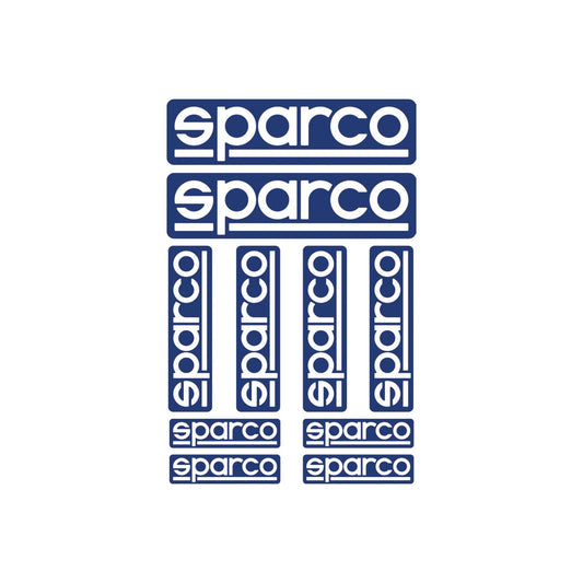 Sparco Sticker Set (10 Pieces) - Shifted Motorsports