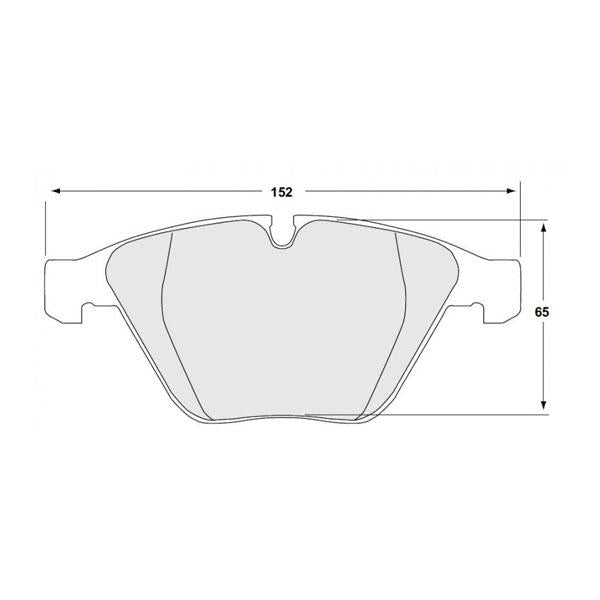 Performance Friction 0918.11.19.44 Racing Pad - 11 Compound - Shifted Motorsports